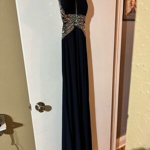 Elegant Black Evening Gown